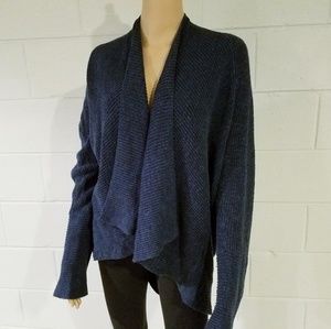 Banana Republic Wrap Cardigan Zip Sleeves